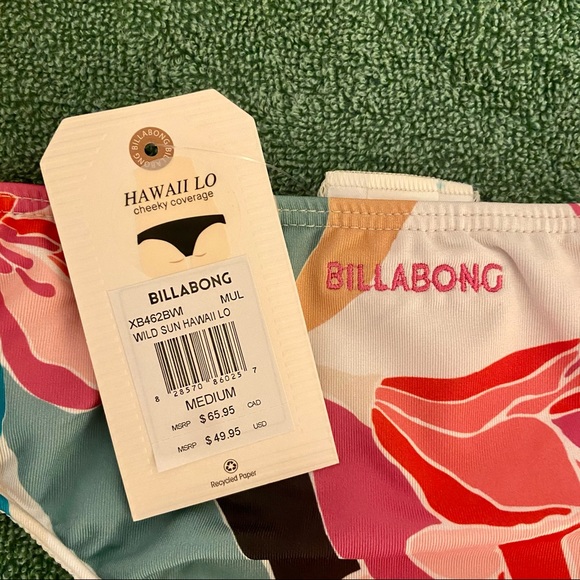 NWT Billabong Wild Sun Hawaii Lo Bikini Bottom - Picture 11 of 14